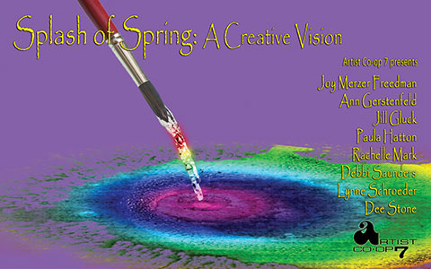 Splash of Spring postcard